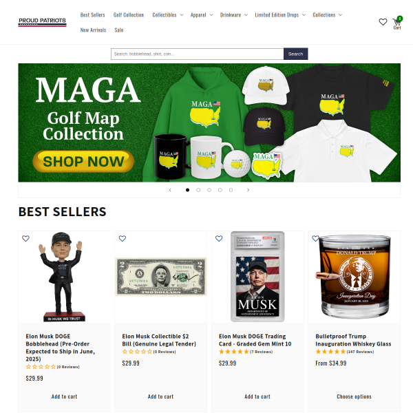 proudpatriots.com website