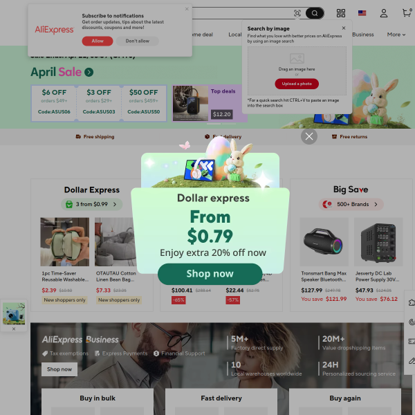 nl.aliexpress.com website