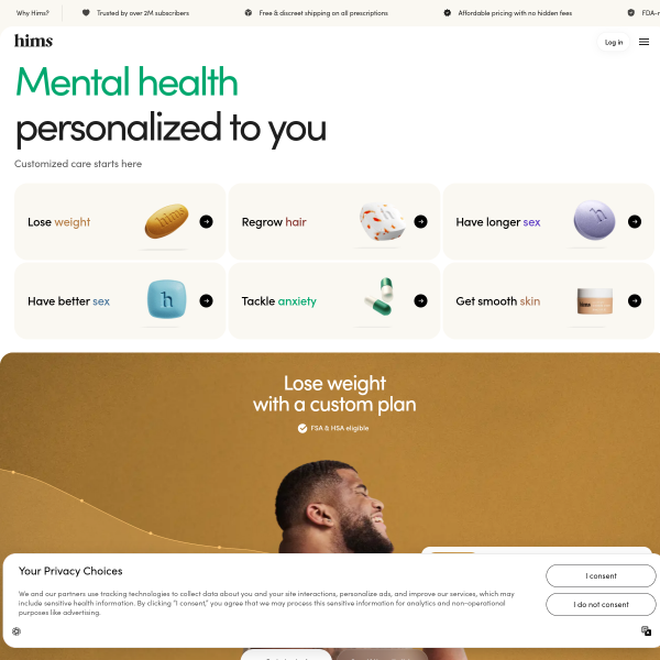 Forhims.com website