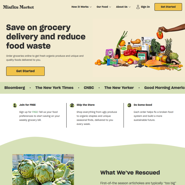 misfitsmarket.com website