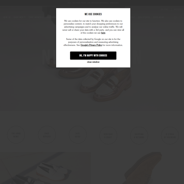 grenson.com website