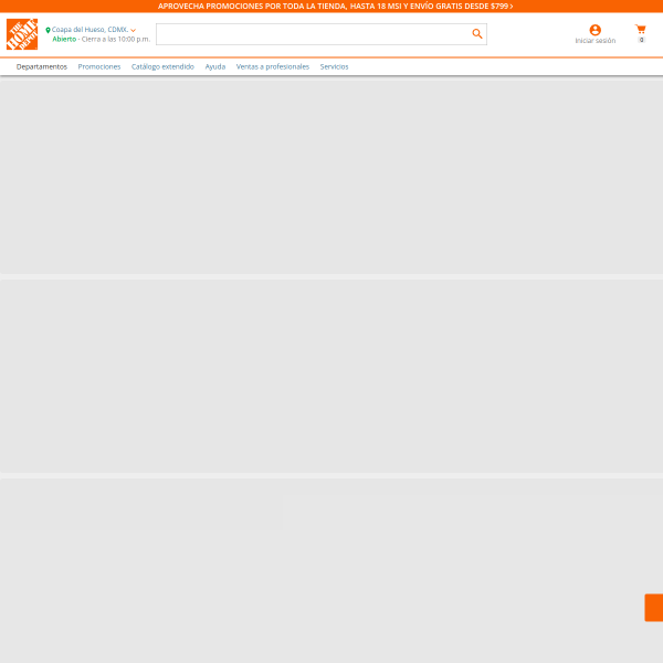 homedepot.com.mx website