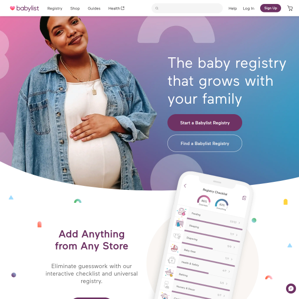 babylist website