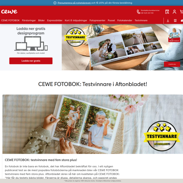 cewe.se website