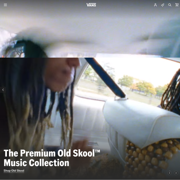 Vans website