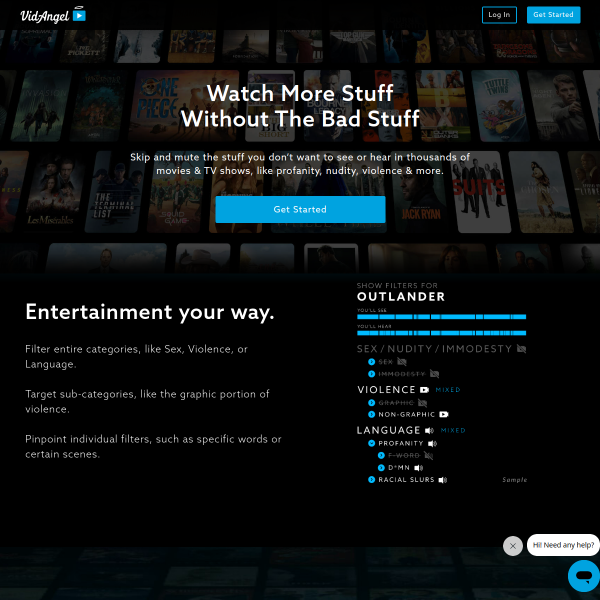 vidangel.com website