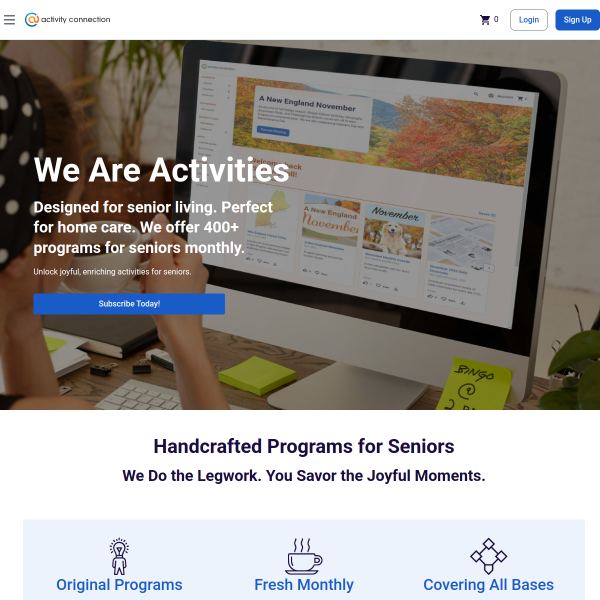 activityconnection.com website