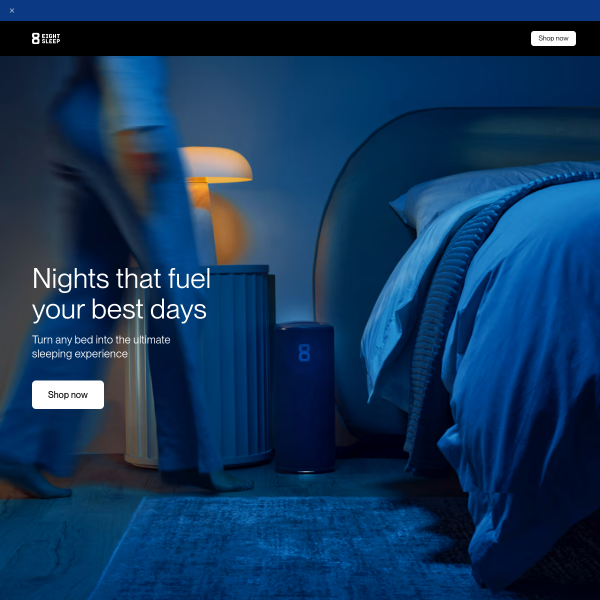 Eight Sleep website