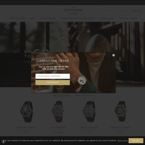 Earnshaw website