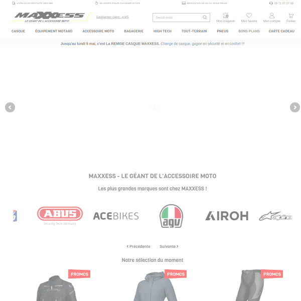maxxess.fr website